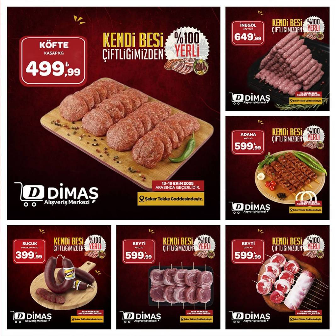 Konya'da en ucuz et bu markette satılıyor! Helal kesim garantisi var 6